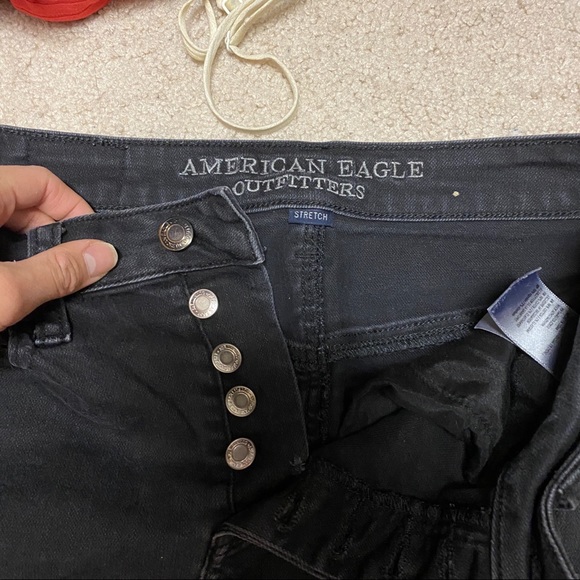 American eagle black denim skirt - Picture 2 of 3